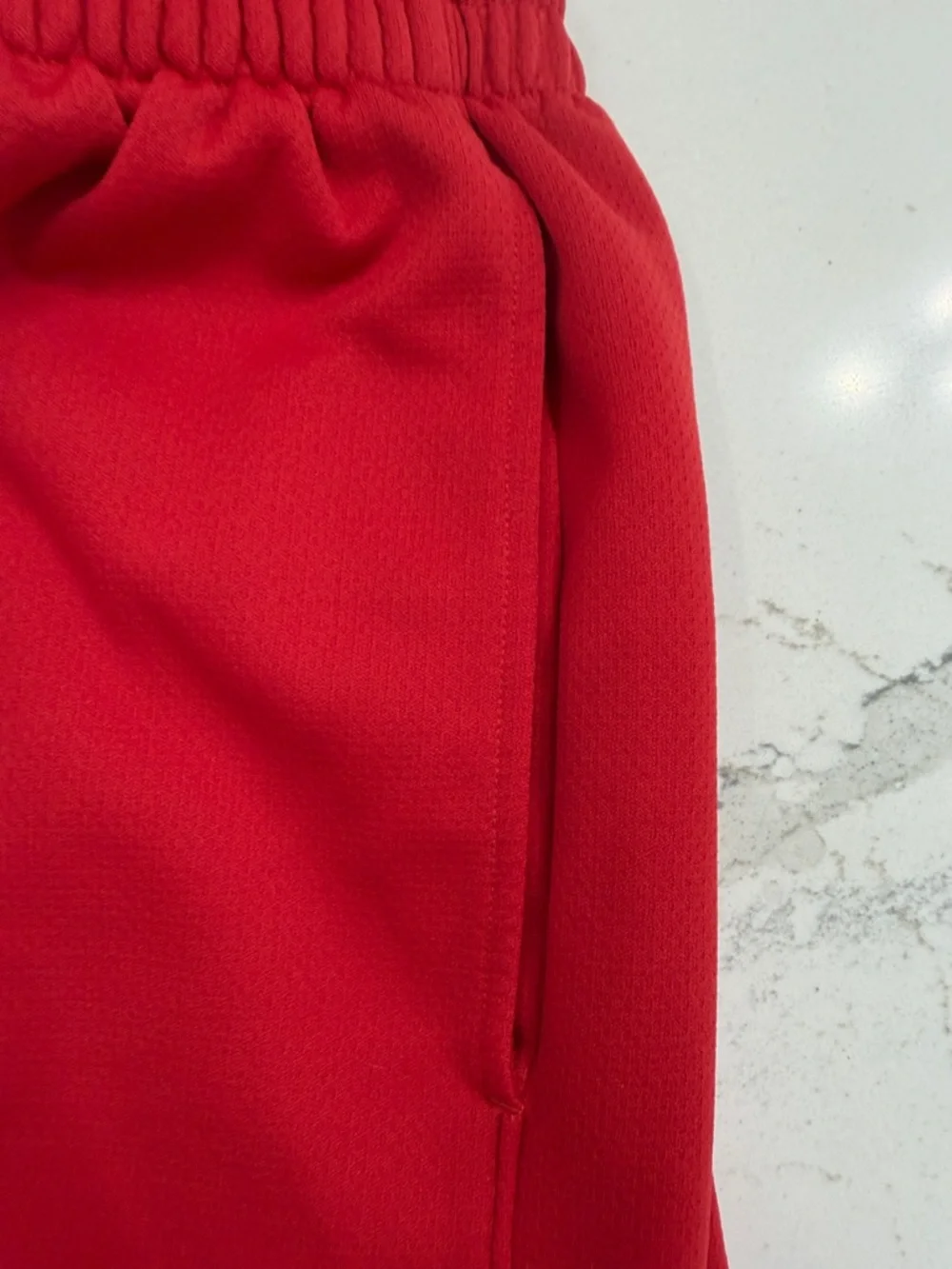 Vintage Jordan Men's Red Athletic Basketball Shorts XXL